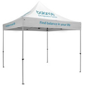 Premium 10' X 10" Event Tent Kit (Full- Color Thermal Imprints/ 4 Locations)