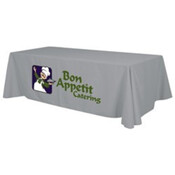 8' standard Table Throw (Full-Color Thermal Imprint)